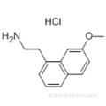 Chlorhydrate de 2- (7-méthoxy-1-naphtyl) éthylamine CAS 139525-77-2